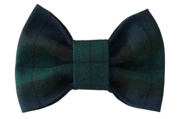 Black Watch Tartan Dog Bow Tie