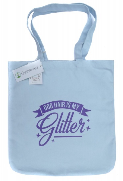 Dog Hair Is My Glitter Printed Heavyweight Shopper Bag
