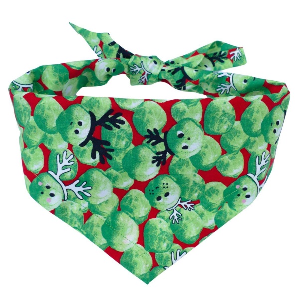 Christmas Sprout Dog Bandana