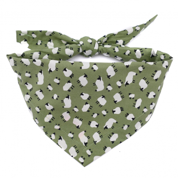 Green Sheep Dog Bandana Dudiedog