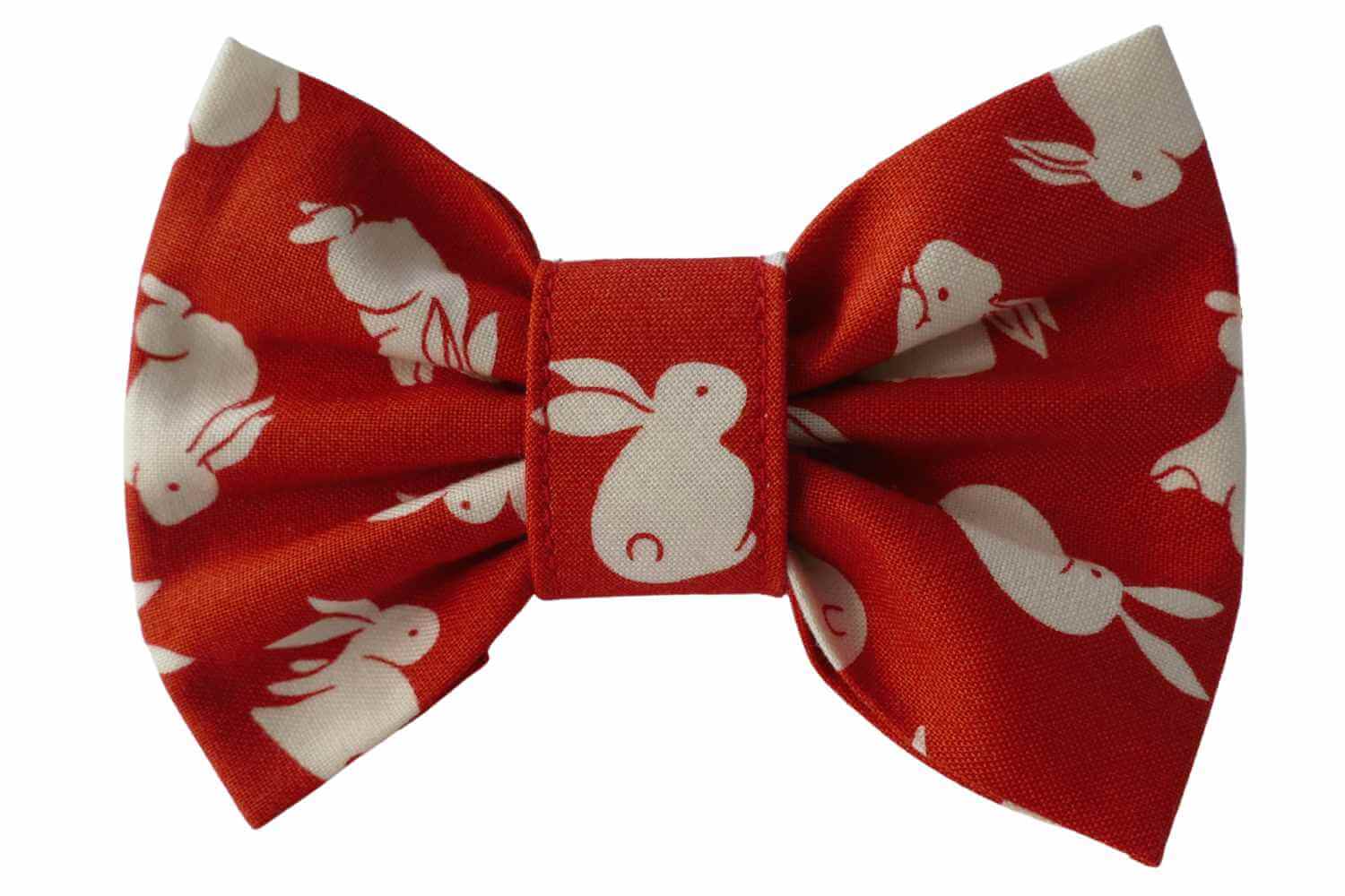 Moon Rabbit dog bow tie