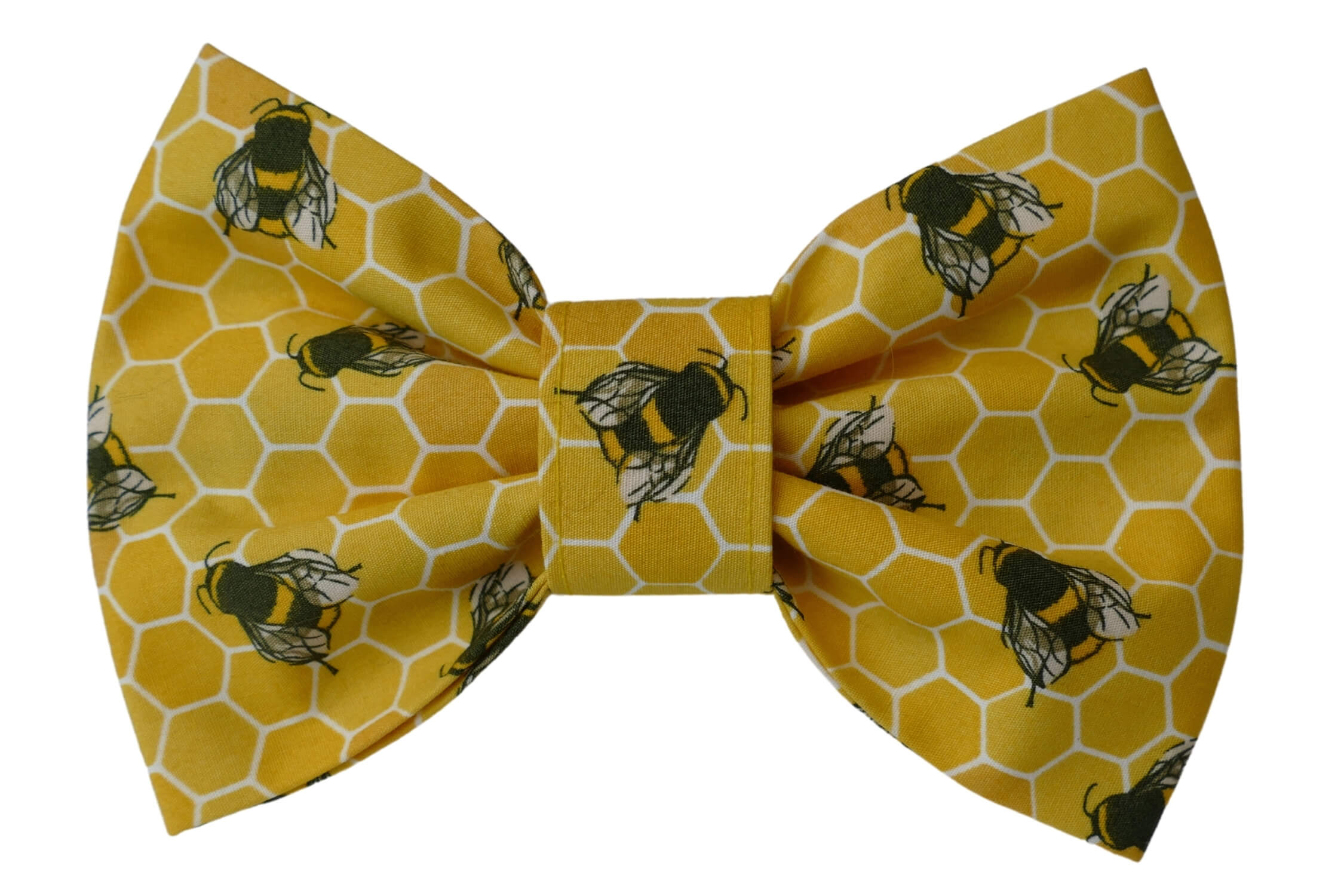 Bumble Bee Dog Bow Tie