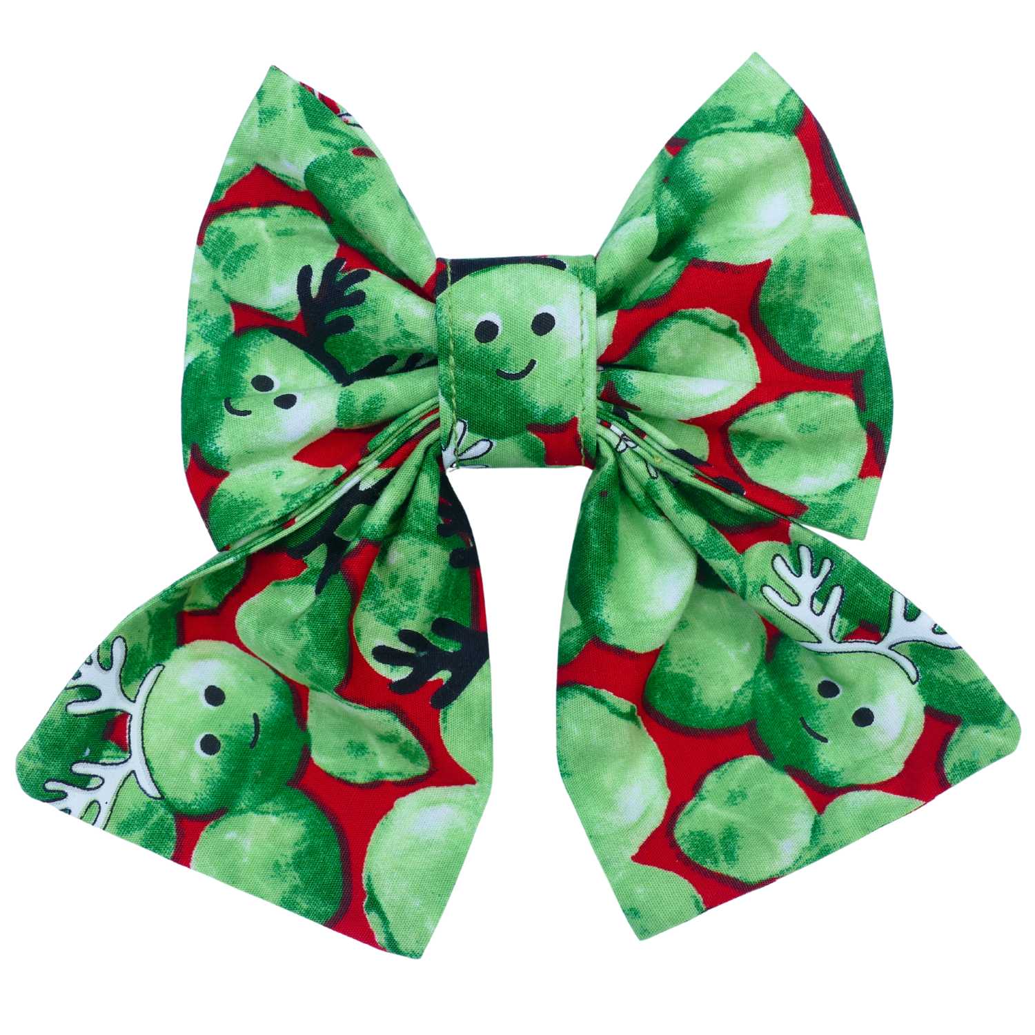 Christmas Sprout Sailor Bow for dogs