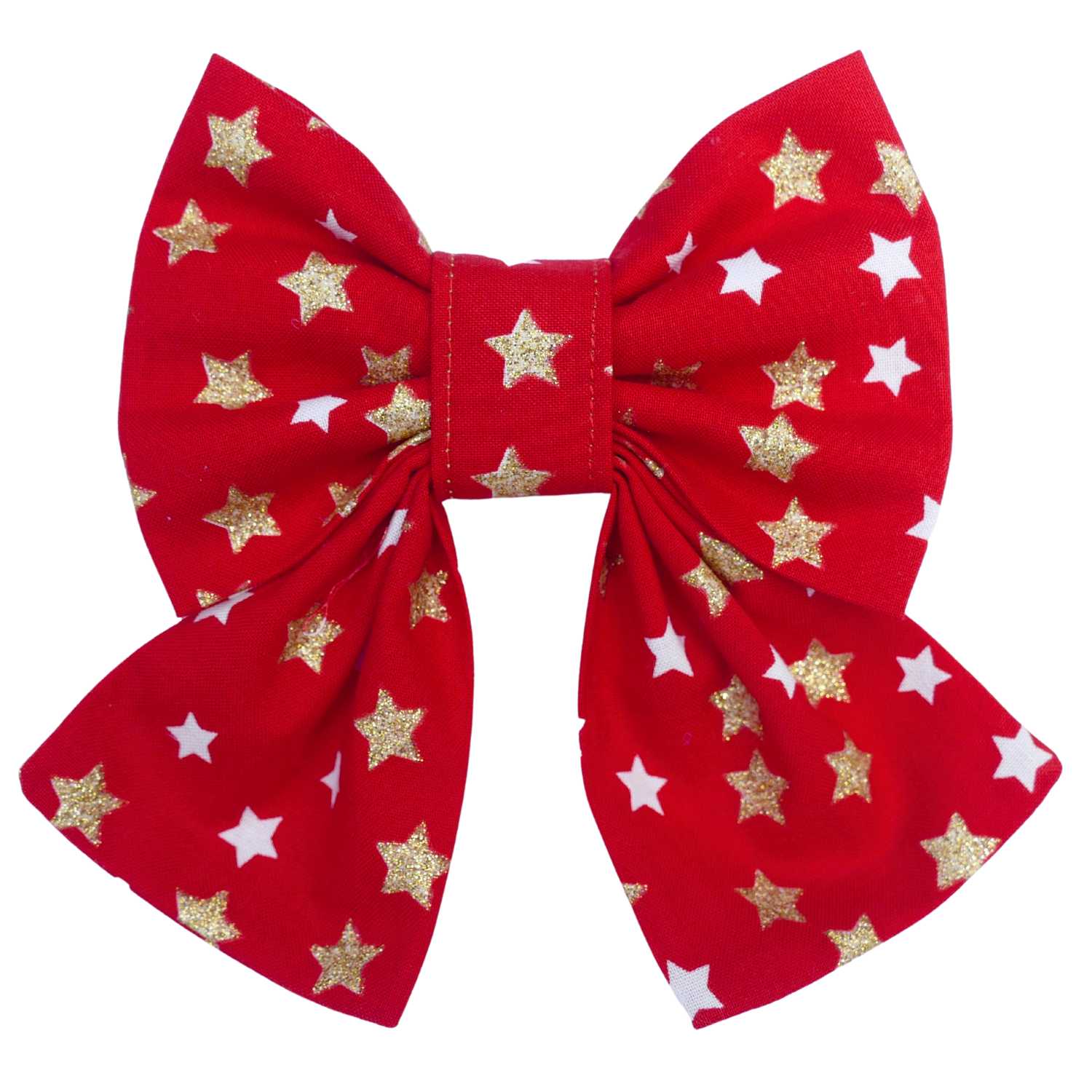 Glitter Stars Sailor Bow for dogs