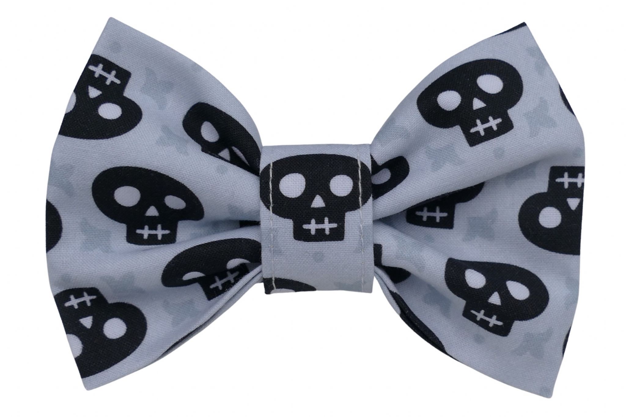 Halloween Skull Dog Bow Tie