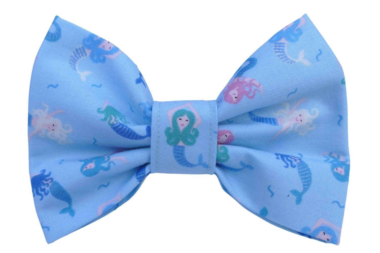 Mystical Mermaid Dog Bow Tie Dudiedog