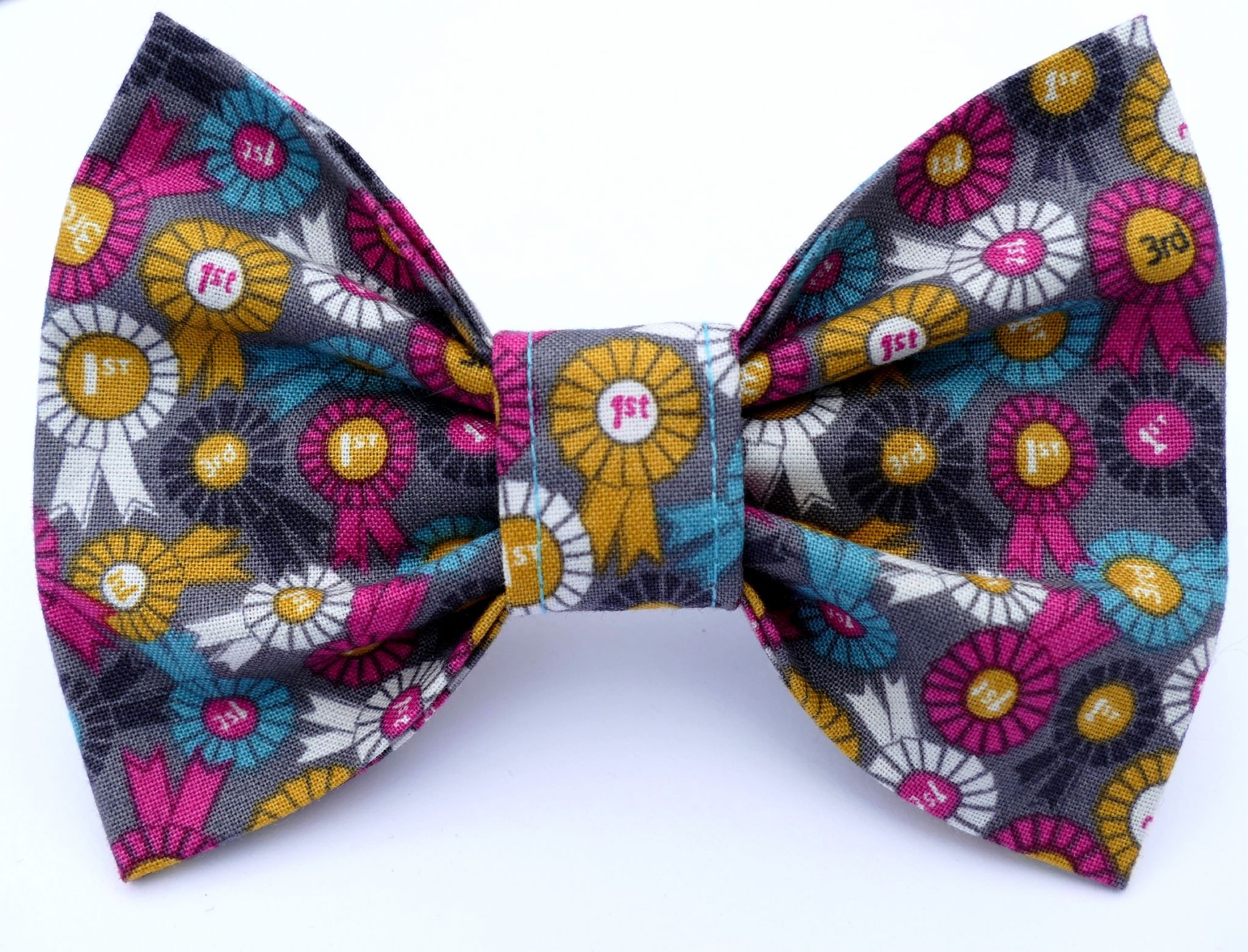 Prize Rosettes Dog Bow Tie