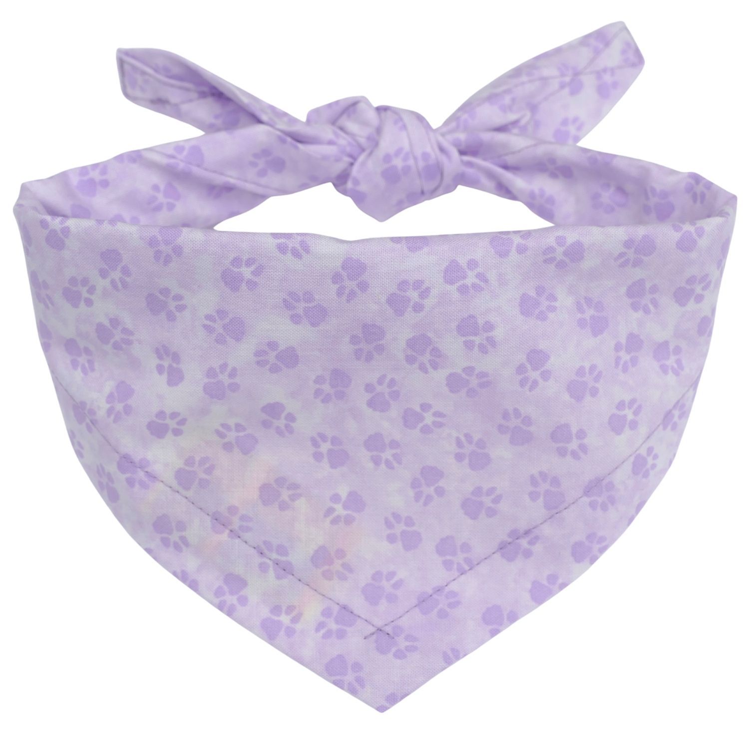 Puppy Paws Dog Bandana (Lilac)