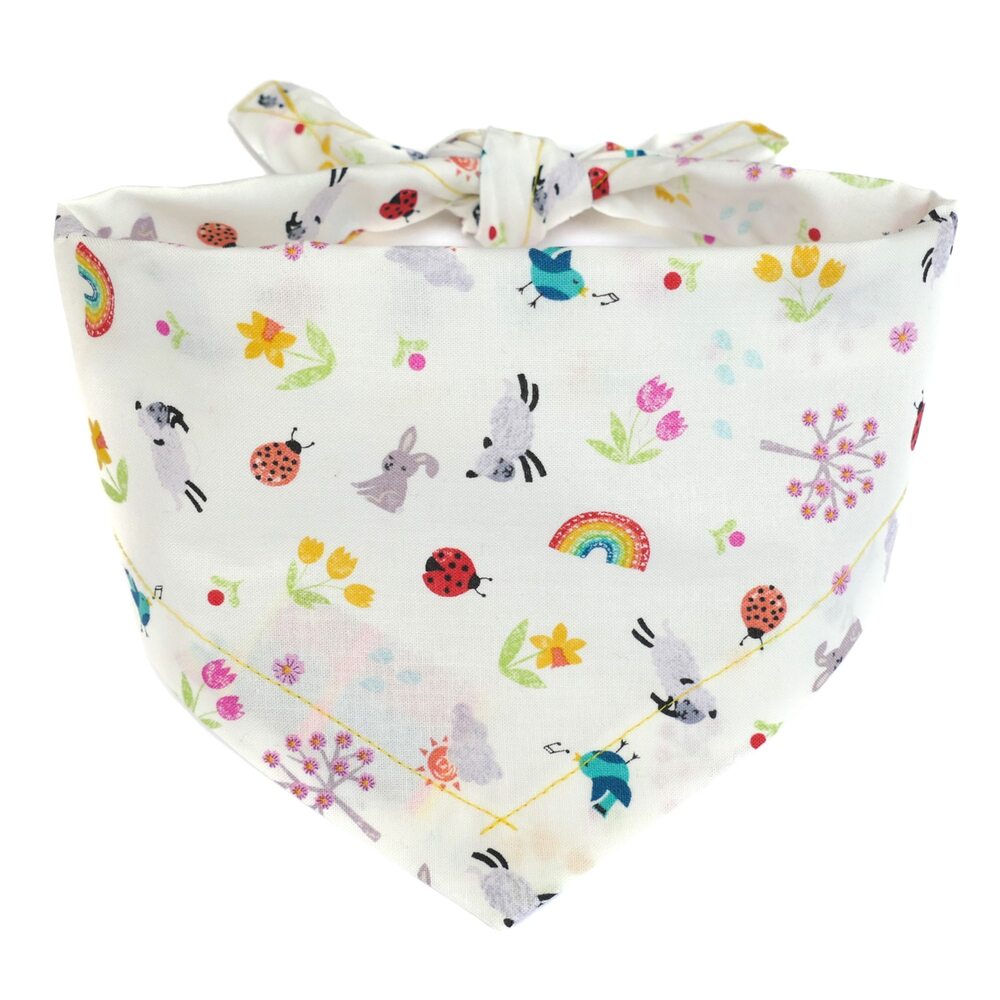 Rainbow Spring Dog Bandana