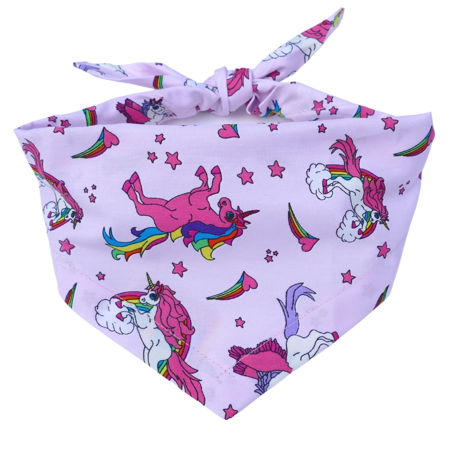 Rainbow Unicorn Dog Bandana