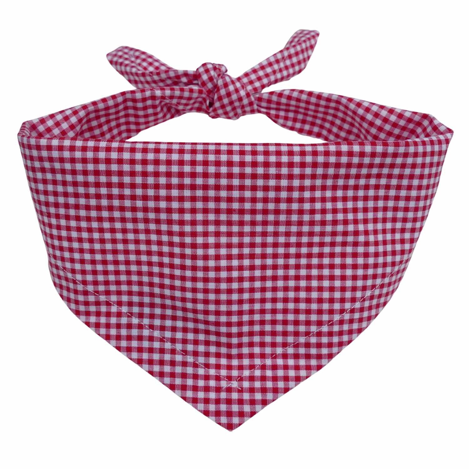 Gingham dog bandana discount