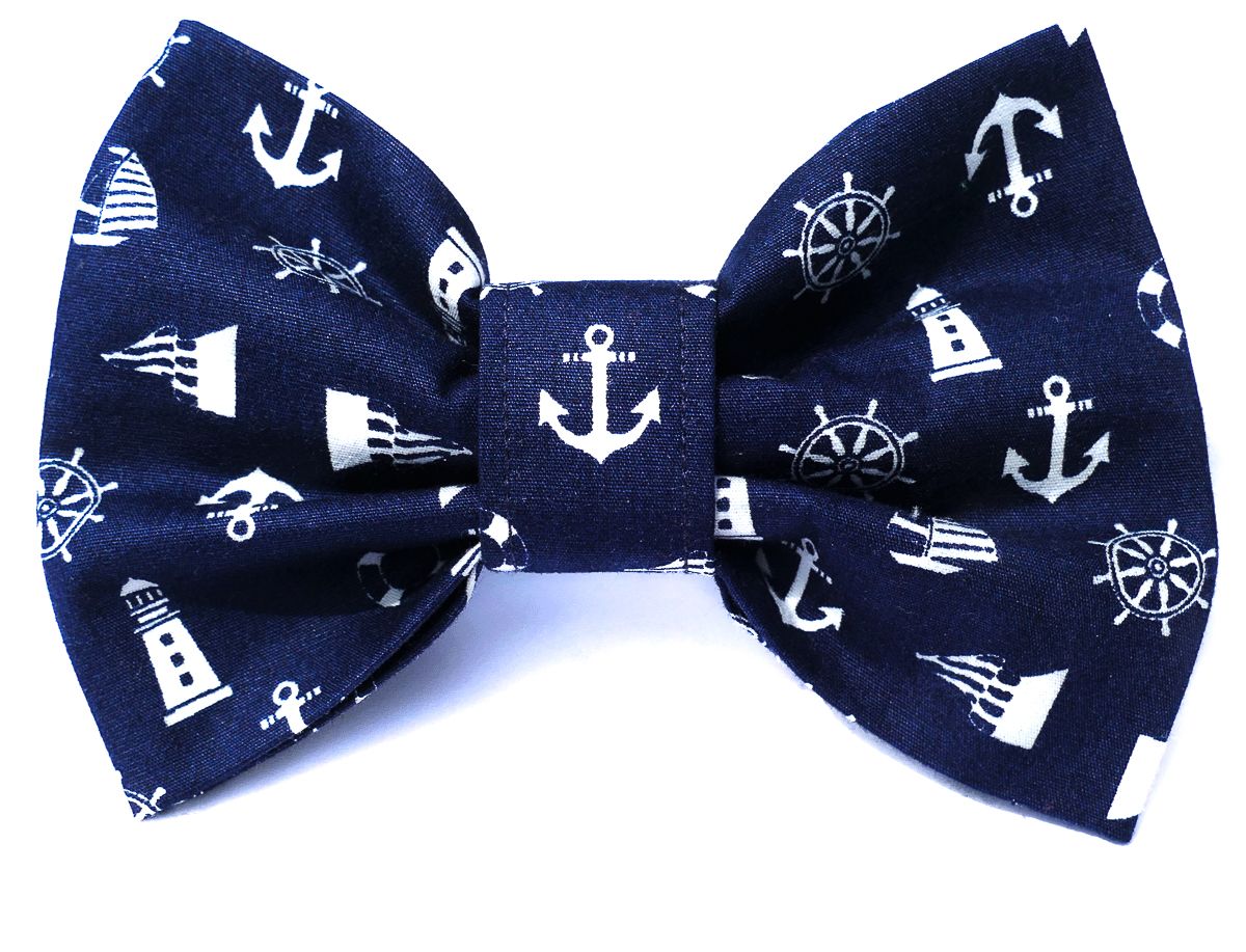 Sailor Bow Tie (Navy Blue)