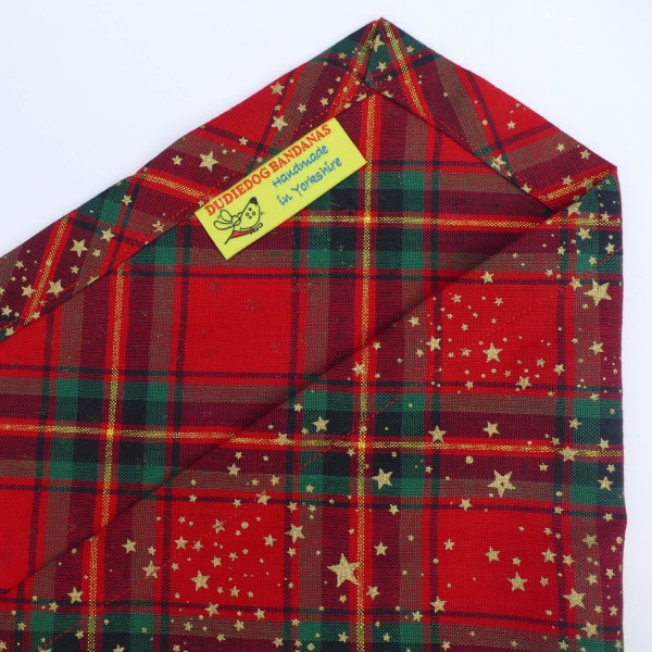 Party Tartan Dog Bandana