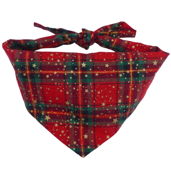 Party Tartan Dog Bandana