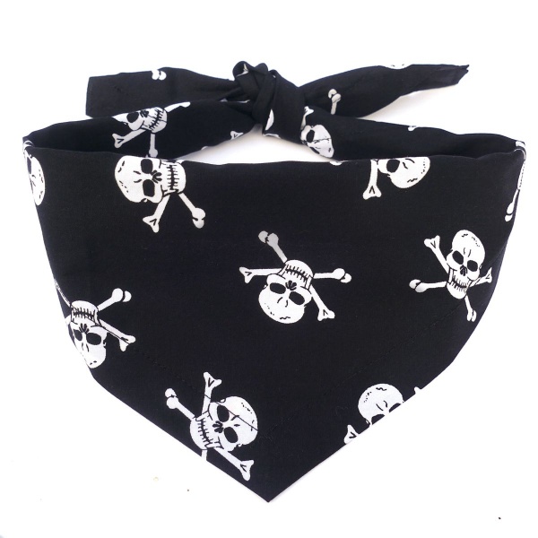 Pirate Skull Dog Bandana