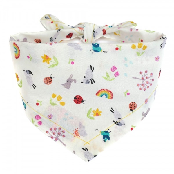 Rainbow Spring Dog Bandana