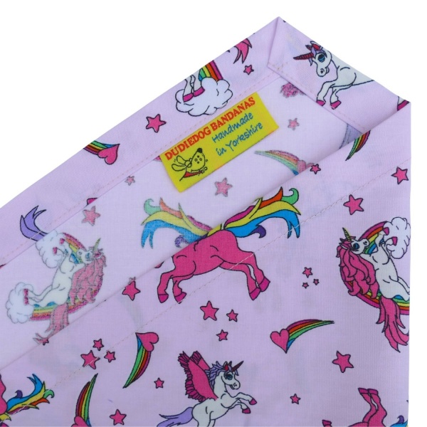 Rainbow Unicorn Dog Bandana