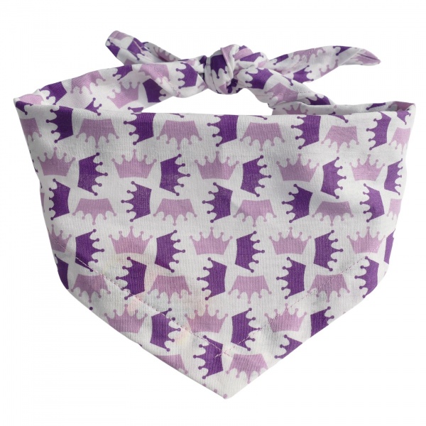 Royal Princess Crowns Dog Bandana