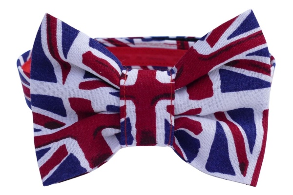 Team GB Dog Bow Tie