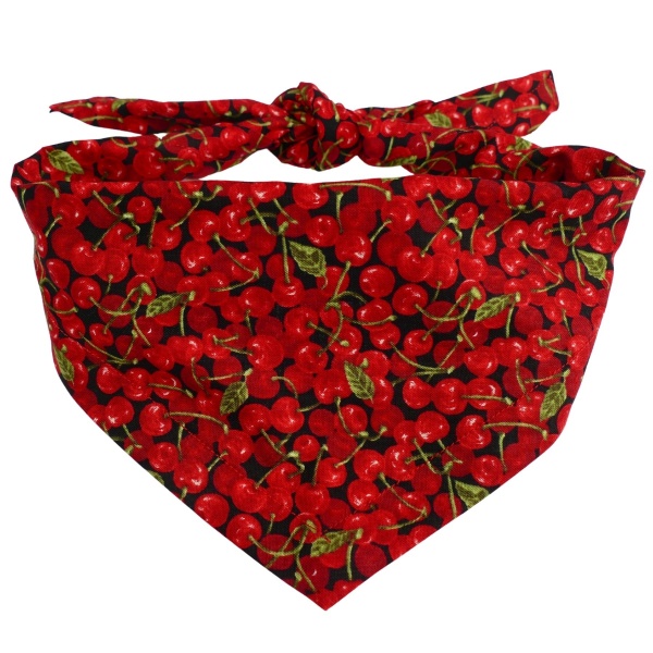 Tiny Cherries Dog Bandana