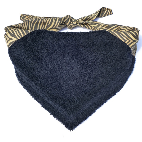 Zebra Print Droolbuster Dog Bib